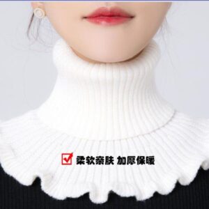 3360 Women's autumn and winter thick warm neck collar