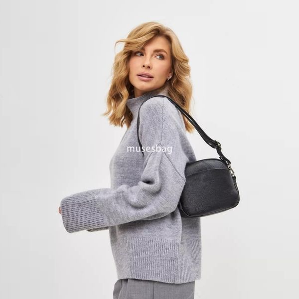 High quality women's fashionable crossbody bag, women's retro casual shoulder bag small round bag versatile simple and high-end small square bag