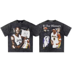 American Washed Heavy Thick Direct Print Loose Casual Dragon Slayer 300g T-Shirt