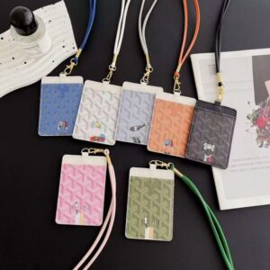 Designer wallet with orginal box coin purse passport pouch ID case card holder pocket women bag vintage pebble cardholder credit card thin bus Card5