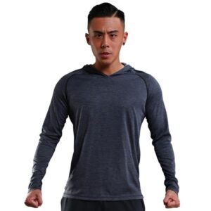 New Hoodie Running Jackets for Couple Men 3 Color Fitness Sportswear Night Reflective Outdoor Jogging Lady Gym Sports Coat