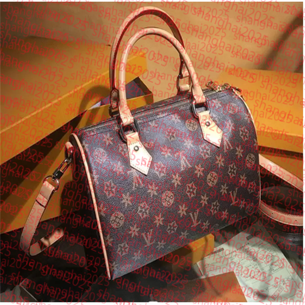 Hot Luxurys Womens Handbag Shoulder Bags Pu Leather Classic Fashion Designers Women Bag Famous Check Print Lady Totes Handbags 30CM 01