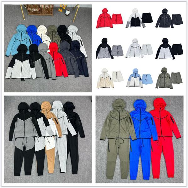 Tech Fleece Mens Womens Hoodies Pants Tracksuits Sports Jackets Space Cotton Trousers Man Tracksuit Bottoms techfleece Man Joggers