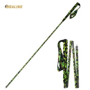 OKHEALING Carbon Hiking Poles Stick Carbon Fiber Ultra Lightweight Retractable Walking Sticks Trekking Poles Foldable Cabonfiber