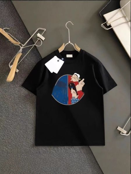 Men's T-Shirts Designer printed letter casual versatile T-shirt for couples simple and versatile