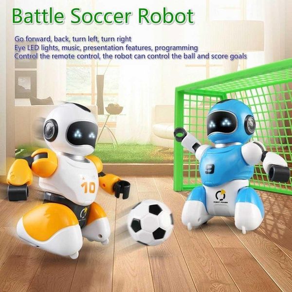 RC Robot Smart Football Battle Remote Control Parent Child Electric Sing and dance Toys Educational For Boys Kids Christmas Gift