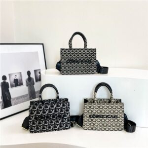 Womens Bags Fashionable Letter Tote – Chic Women's Designer Shoulder Bags, Small Square Crossbody Bag for Daily Use
