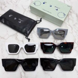 Fashion OFF W sunglasses Luxury 23 New men's ow box WHITE women's OERI003 with logo