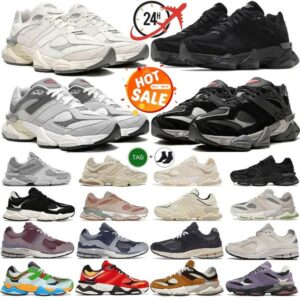 Designer Running Shoes for men woman 9060 Leather Mesh Triple Black White Grey Blue Pink Green Womens Sports Mens Trainers Outdoor Runner Sneakers