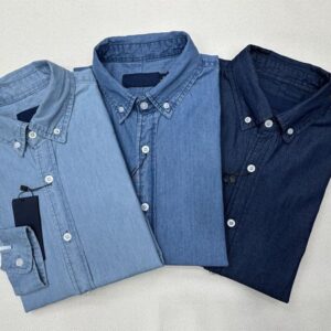 Men Designer Shirt Fashion Casual Shirts Small Horse Classic Handsome Business Shirt Plus Size High Quality Cotton Shirts Plaid-Shirt Striped-Shirt Denim Shirt