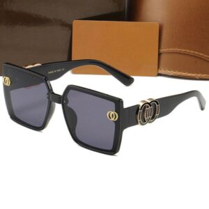 Designer Sunglass Women Men Sunglasses Circle Design Sun glass Classic Patten Goggle Adumbral 6 Color Optional Eyeglasses
