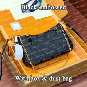 Designer Bags Fashion Shoulder Bags Underarm Bags Women's Bags Luxury Chain Leather Bags Hundreds Luxury Printed Leather Embossed Old Flower Bags Tote Crossbody Bag