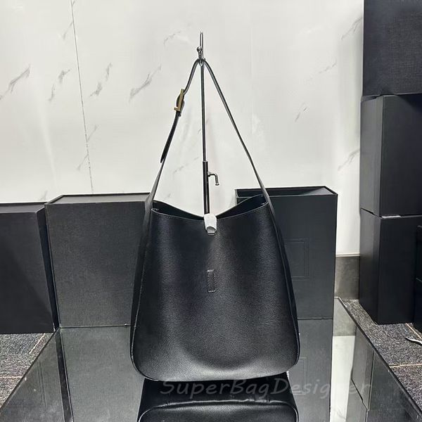 7A top quality LE 5A7 hobo bucket bag tote bag underarm suede handbag real leather calfskin lining handbag women designer bag large capacity