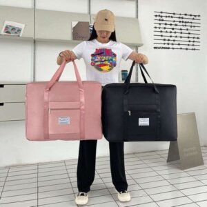 Multi functional travel large capacity waterproof luggage storage clothing sorting moving packing bag boarding bag