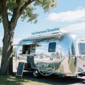 Best Selling Ice Cream Cart BBQ Pizza Concession Trailer Food Cart Cheap Mobile Food Truck With DOT CE Certification