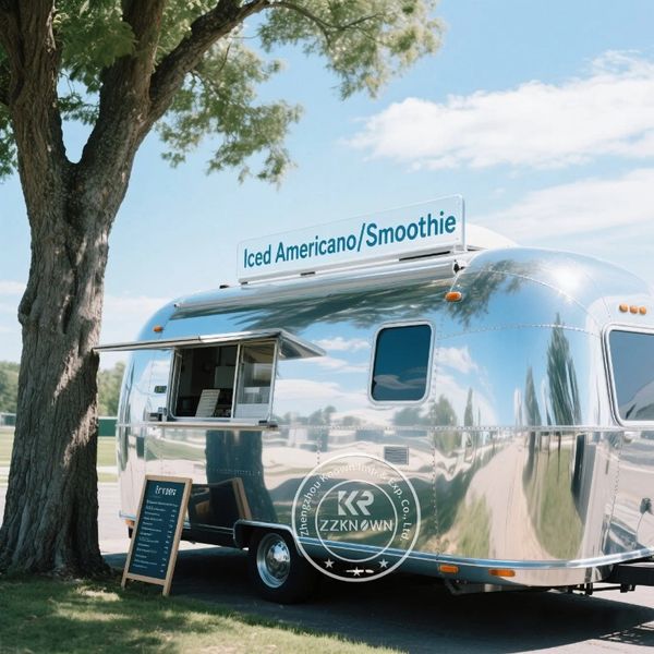 Best Selling Ice Cream Cart BBQ Pizza Concession Trailer Food Cart Cheap Mobile Food Truck With DOT CE Certification