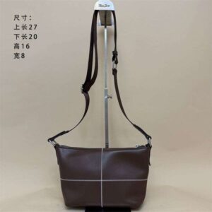 genuine leather top layer cowhide single shoulder crossbody women's daily leisure commuting middle bag