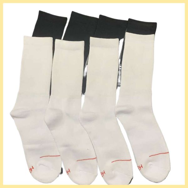 2 pairs pack high quality fashion casual designer men's cotton breathable 3 color skateboarding hip hop sports socks brands