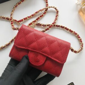 Purses Designer Woman Handbag Wallet Designer Coin Purse Handbag High Quality Caviar Cowhide Flap Purses Chain Cross Body Bag Designer Crossbody Bags Women