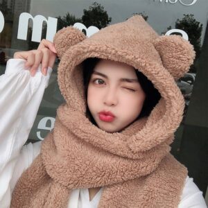1-582 Comfortable Women's Lambswool Scarf with Patchwork Design Perfect Winter Warmer
