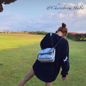 Women hoodie pullover sweatshirt classic back letter L090 bat loose thin hoodie unisex long pure cotton high-quality hoodie XS-L