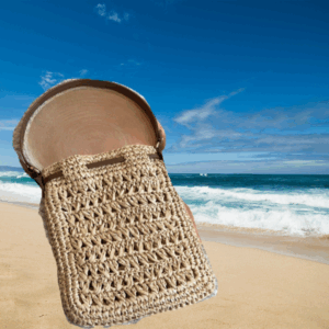 Summer style woven small bag with big brand design –M8609