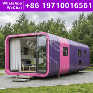 Steel Flat Pack Home Modular Mobile Prefab Tiny Home Cabin Shelter Disaster Recovery Education Housing Smart Assembly Efficient
