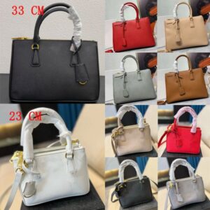 designer galleria texture top handle luxury handbag tote medium micro bag gold-tone metal hardware Crossbody s Designers Bags