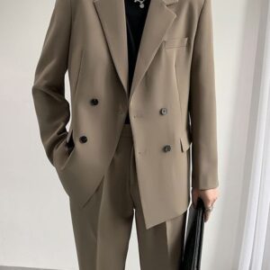 H536 Casual suit jacket men's spring and autumn uniform tops