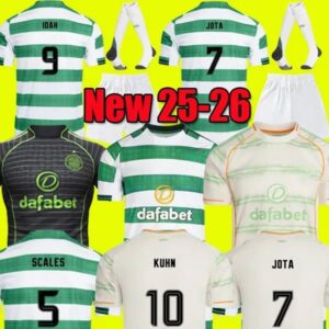 25 26 celticfc jerseys 24 25 2024 soccer jerseys home green away yellow football shirts men kids sets kits Origins fans player version