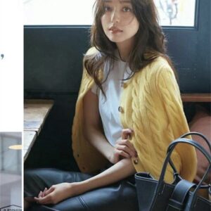 Women Knits Tops Slim Fit Soft Cotton Sweet Knit Cardigan Designer Embroidered Pink Sky Blue Asian Size Spring Daily Fashion Style