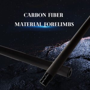 Carbon fiber Black Technology Billiard Cue Forelimb Stroke 12.4mm/12.9mm/13.9mm Foam Filling Uni-loc Joint For Pool Cue Shaft