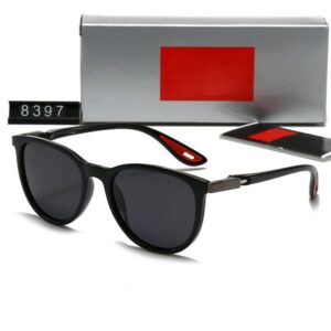 Designer Sunglasses Polarizing Sunglasses Women Small Frame Trendy Mens Gift Beach Sunshade and UV Protections Glasses with 6 Colors