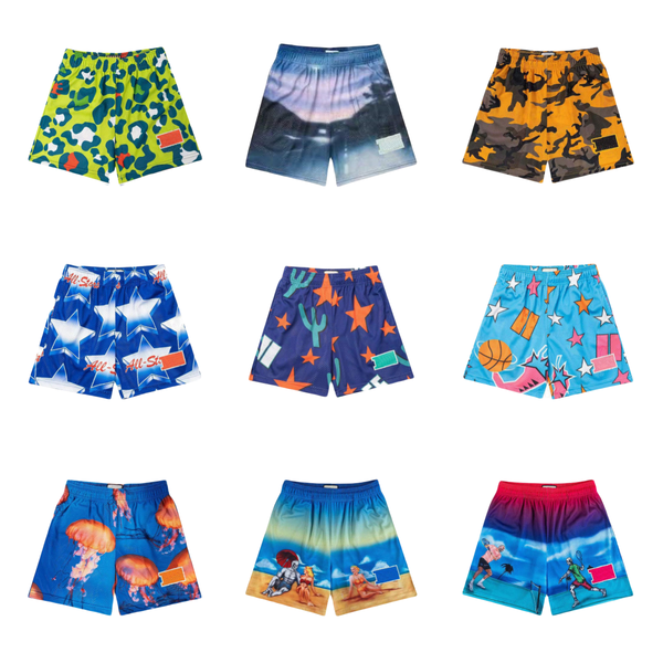Casual Mens Shorts - Lightweight Fabric Ideal for Beach Days and Active Lifestyles