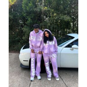 Men's Hoodies Aesthetic Grunge Five-Pointed Star Letter Patchwork Printing Retro Cardigan Coat Casual Loose Straight Pants Men Women tracksuits brands