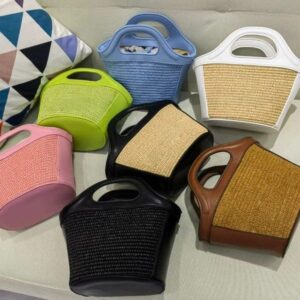 Women bag designer bag Shoulder Bags weave Fashionable handbag designer exquisite colorful crossbody high quality 22*10*18CM