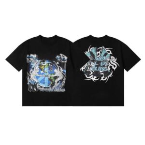 Creative Letter Embrace the Earth Print Tee