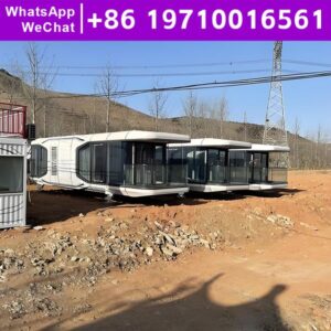 Space Capsule House Ready to Live Houses Customize Design Tiny Home Prefabricated Garden Houses High Quality Mobile House Luxury