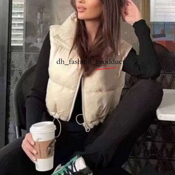 Womens Vests Designer Puffy Jacket hoodies womens Jacket Tanks parka top fashion Sleeveless Woman Jackets Designers Coat Outwears Windbreaker Hooded Vest a78