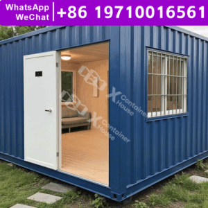 Flat Pack Home Fireproof Materials Modular Layout Steel Temporary Housing Cabin Prefab Custom Interior Tiny Home Durable Design