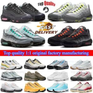 top quality-Casual Shoes Big Size 48 Designer Men Women 95 Running 95s Neon Black Orange Pink Beam Hyper Turquoise Sketch Greedy 40 Mens Trainers Sneakers 3648 Fr
