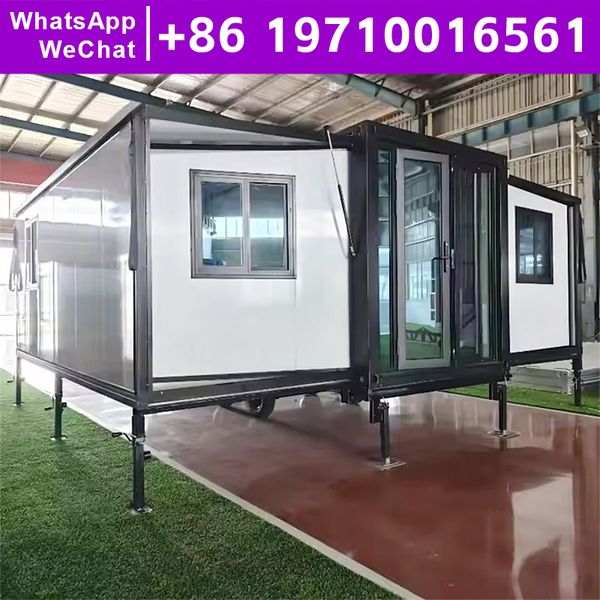 Hot Selling Mobile House Luxury Prefabricated Villa Factory Direct Sales Expandable Prefabricated Houses in Luxury Containers