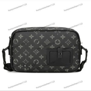 Fashion Gaston Wearable Wallet Message Bag Damier Graphite canvas Leather Mens Designers Cross Body with Pochette Voyage Envelope Shoulder B