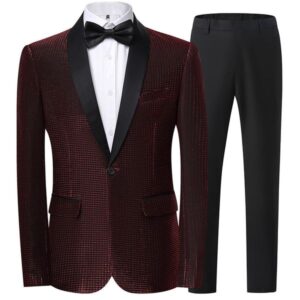 H409 Groom suit men's suit slim fit Korean style wedding