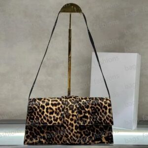 Leopard Shoulder Bag High Quality Designer s Underarm Bags Fashion Beads Jacsbag Messenger bag Famous Brand Clutches Purses And Handbags