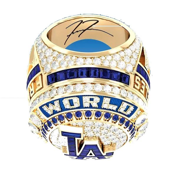 New 2025 World Series Dodge Freeman Team Champions Championship Ring Souvenir Fan Men Gift