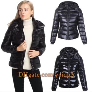 Women puffer jacket Lightweight outdoor down jacket Women warm Parkas White duck down filled jacket Winter streetwear designer coat warm fluffy hood coat plus size