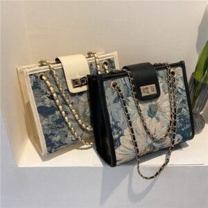 Wallet Designer Bag Tote Bags Niki Purse Duncks Fashion Classic 10a Top Woman Handbagevening Autumn Korean Large Capacity Womens Versatile Leather Denim Bag