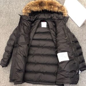 Men Classic Long Down Coat Winter Puffer Fox Fur Hooded M Designer Thick Parkas Jackets Luxury Streetwear Homme Unisex Coats Outerwear