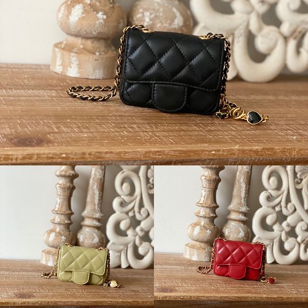 10A Mirror quality Mini Crossbody Bag 11CM designer Wallet On Chain Bags Women Coin Purse With Box C208